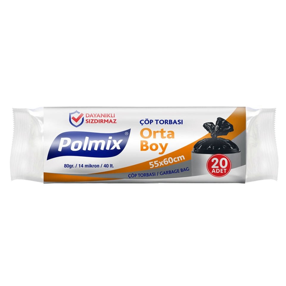 ORTA BOY ÇÖP POŞETİ 55*60 50 ROLU