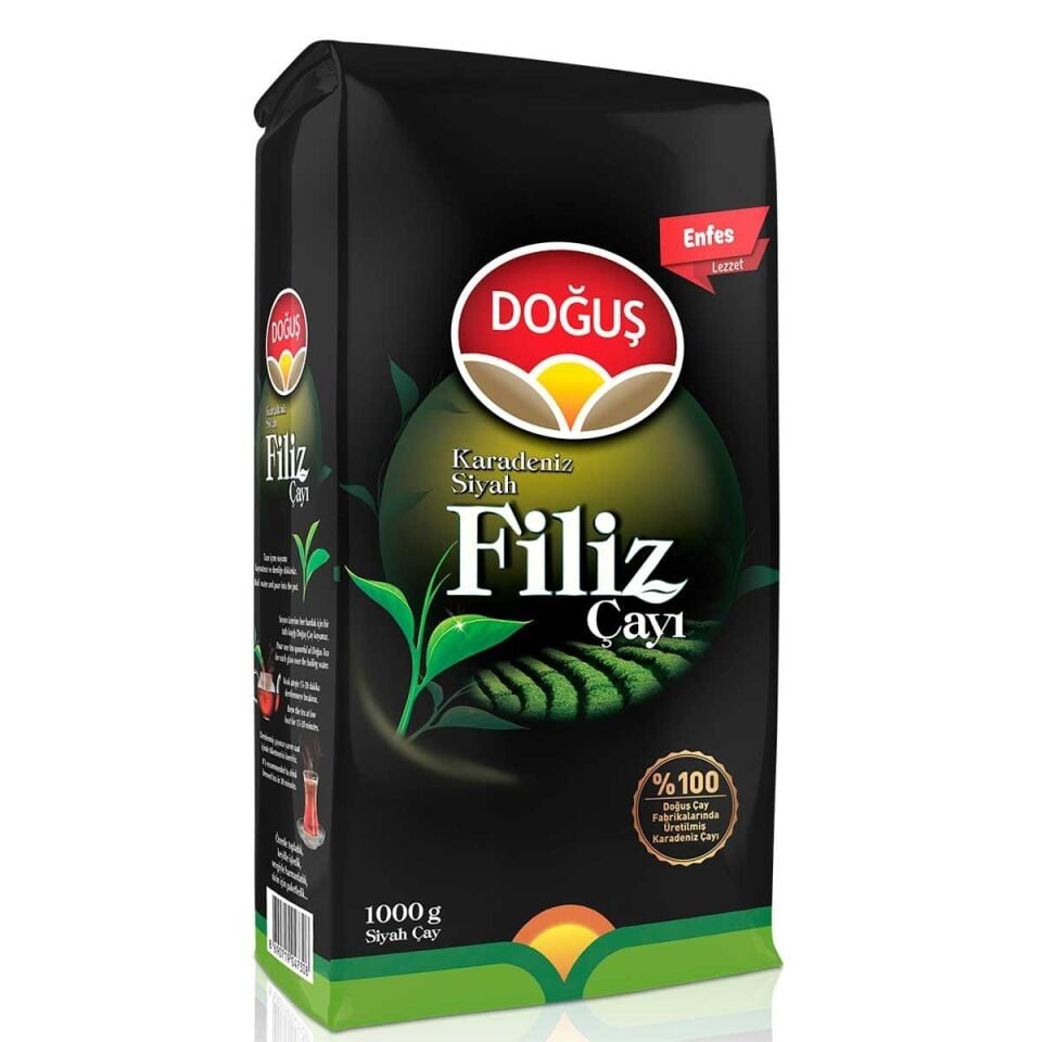 DOĞUŞ KARADENİZ SİYAH FİLİZ ÇAYI 1 KG