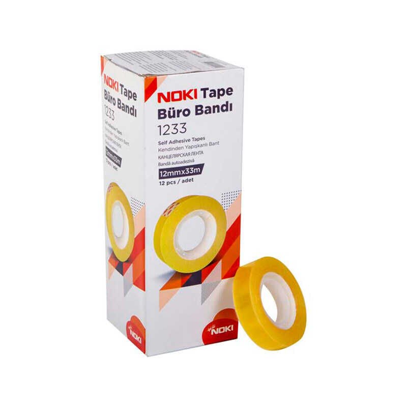 NOKI TAPE BÜRO BANDI 12 MM X 33 M 12 ADET