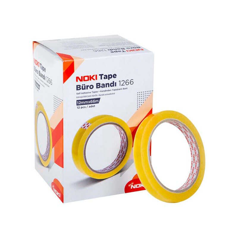 NOKI TAPE BÜRO BANDI 12 MM X 66 M 12 ADET